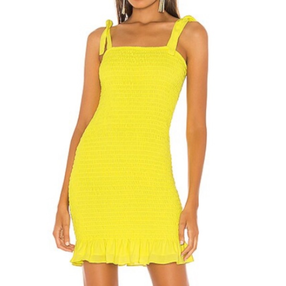Smocked tank mini dress